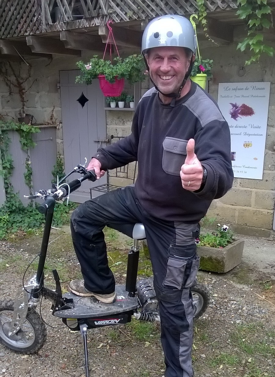 Maison-dhotes-Gîtes de France Gers -randonnée en trottinette électrique