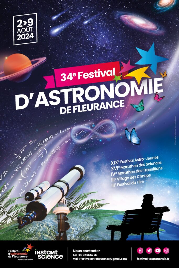 Festival astronomie 2024 Fleurance Gers