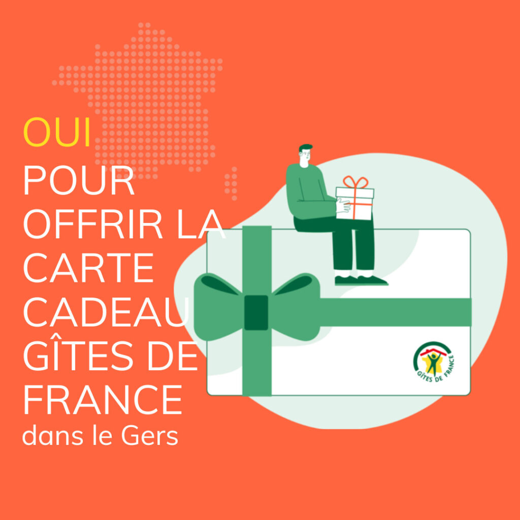 carte cadeau gites de france gers