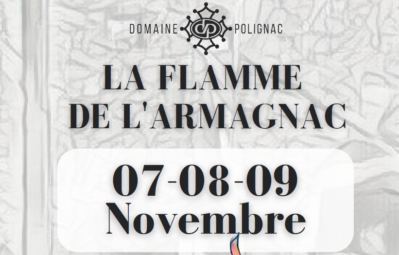 Flamme de l'Armagnac à Gondrin Gers