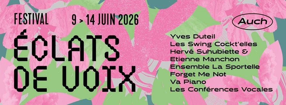 affiche eclats de voix-auch gers